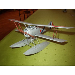 DIY Model Kertas Perang Dunia I pesawat tempur Perancis 