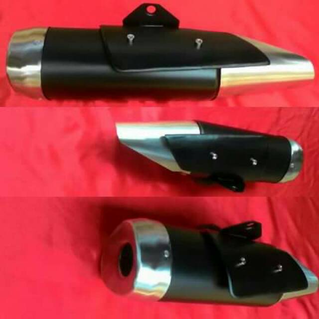 Knalpot racing tipe ori r25 mt25 byson xabre cbr cb150r vixion pollarize