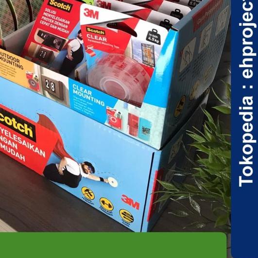 

3M Scotch Double Tape VHB Mounting Outdoor 21 mm x 2 M Super Kuat