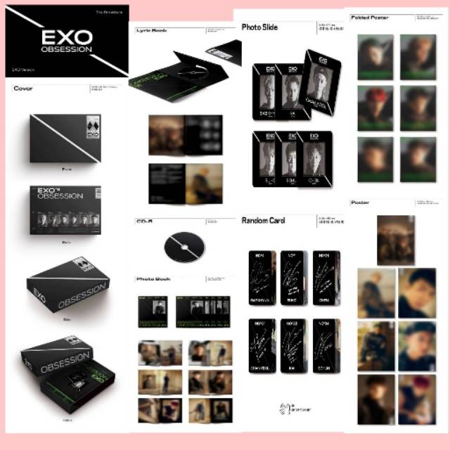 (PO) EXO - OBSESSION ALBUM