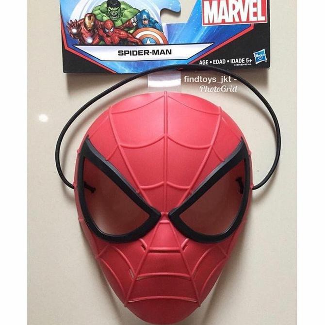 Mainan Anak Topeng Superhero Marvel Spiderman Mask Original Hasbro Krystalfxshop