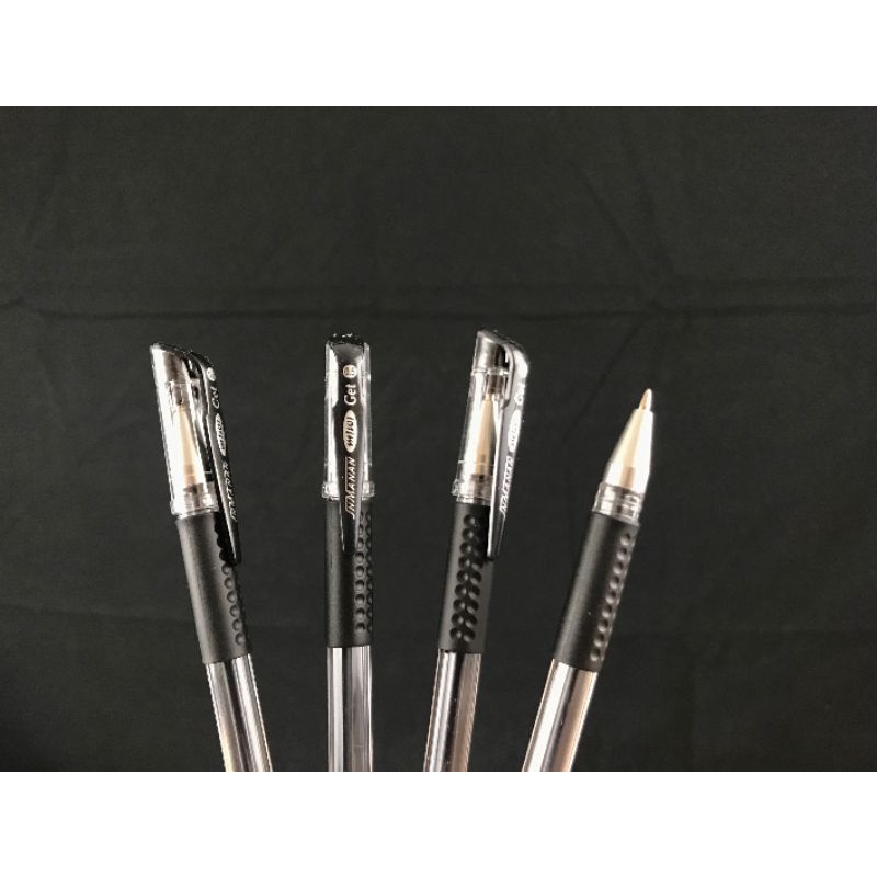 

pulpen gel hitam 12 pcs