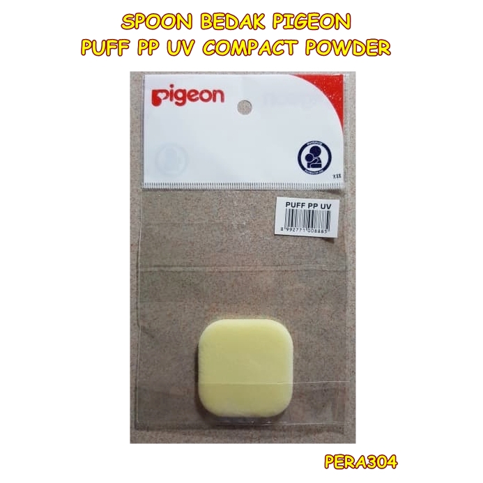 PERA304 SPOONS BEDAK PIGEON PUFF COMPACT POWDER PUFF PP UV