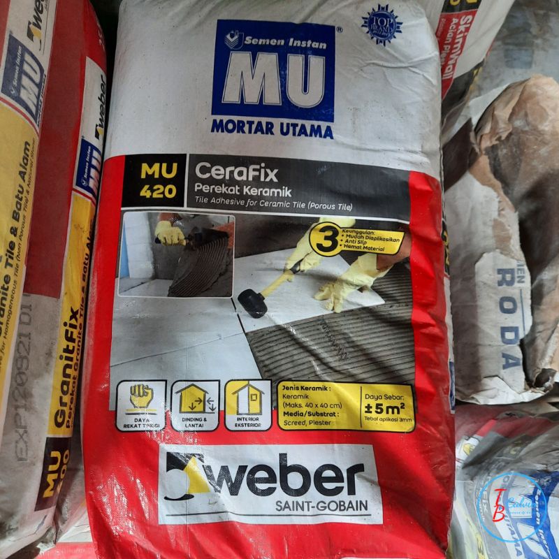MU 420 Cerafix Perekat Keramik 25 kg