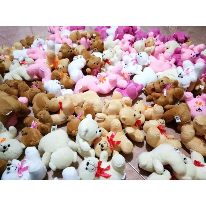 Boneka bear mini / Boneka bucket wisuda / Boneka wisuda / Boneka souvenir / Boneka bear wisuda mini