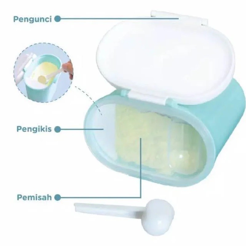 Baby Safe Container Susu Bubuk / Wadah Susu Bubuk