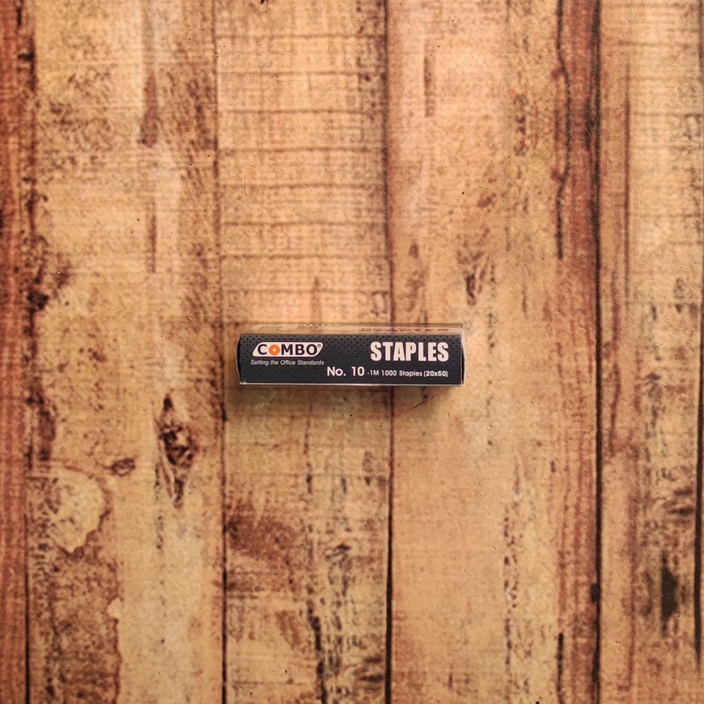 Isi Staples COMBO No.10 - Staples Kecil Kemasan Baru - Isi Stapler Kecil No 10