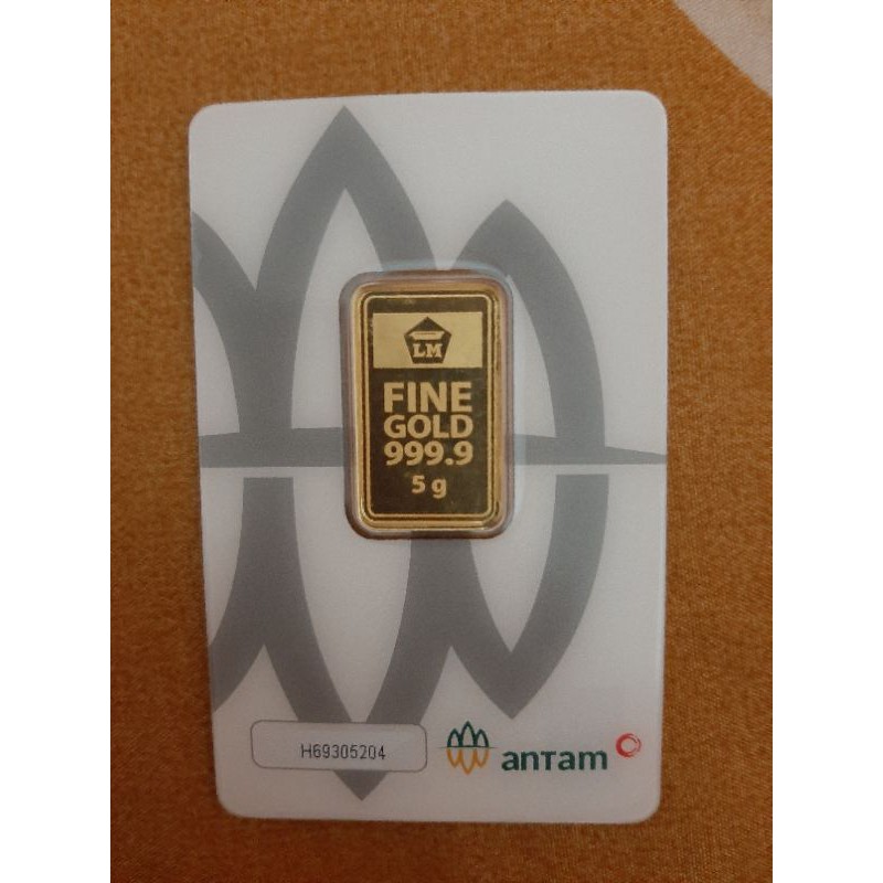 Emas Antam 5 gram Original 100% 2020