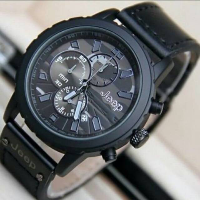 JAM TANGAN JEEP CRONO JP 9018