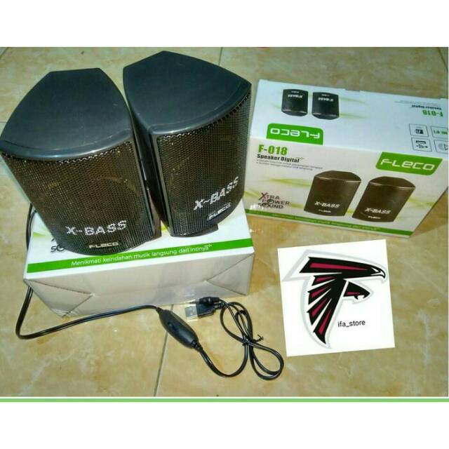 Speaker Fleco F018 / Speaker Komputer F018 / Speaker Aktif