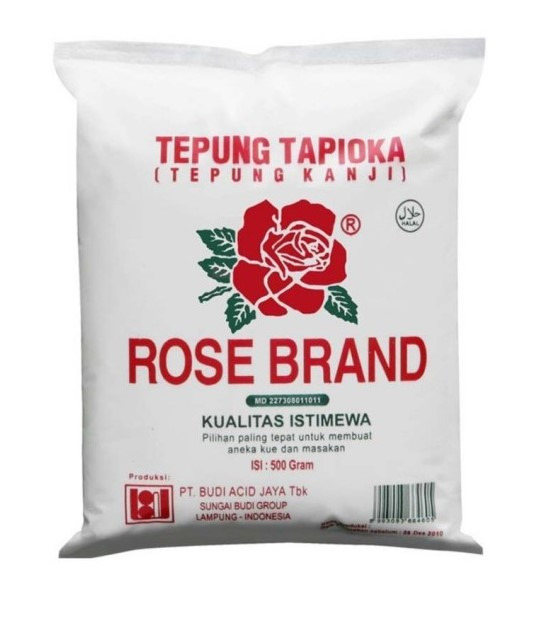 

Tepung Tapioka Kanji Rose brand Rosebrand 500gr