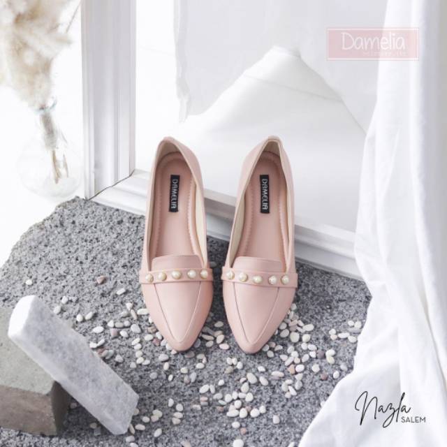 [SPESIAL DISCON-BAYAR DITEMPAT]SANDAL SLIP ON NAZLA DAMELIA