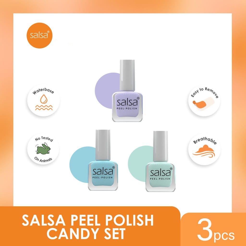 Salsa Kutek Peel Polish Paket Isi 3