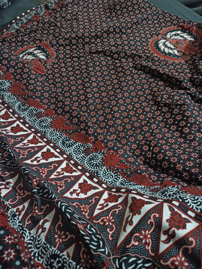 Sarung Batik Motif Kopi / Sarung Batik Pekalongan