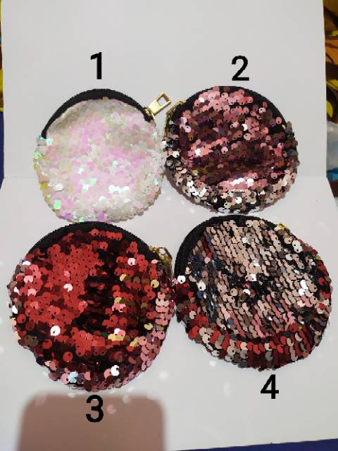 Dompet koin sequin