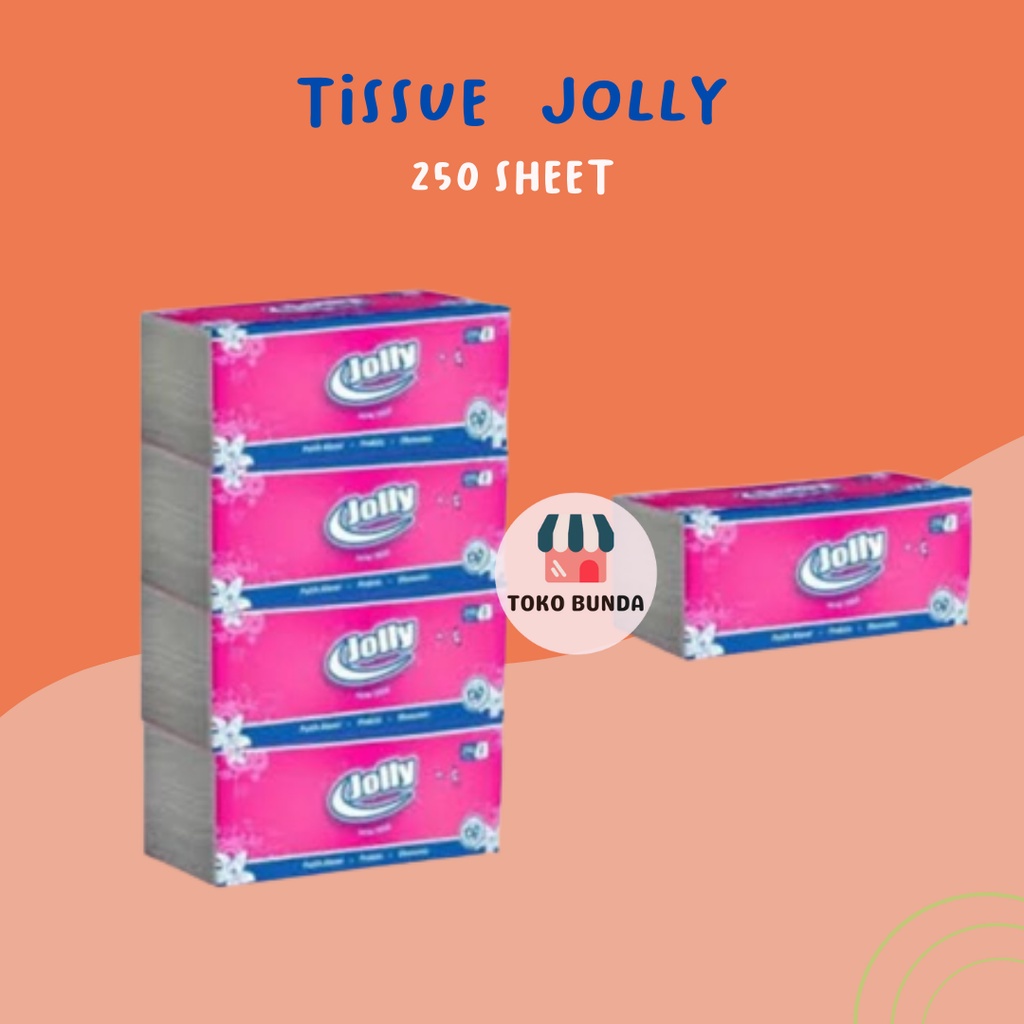 PAKET TISSUE JOLLY 4 PCS