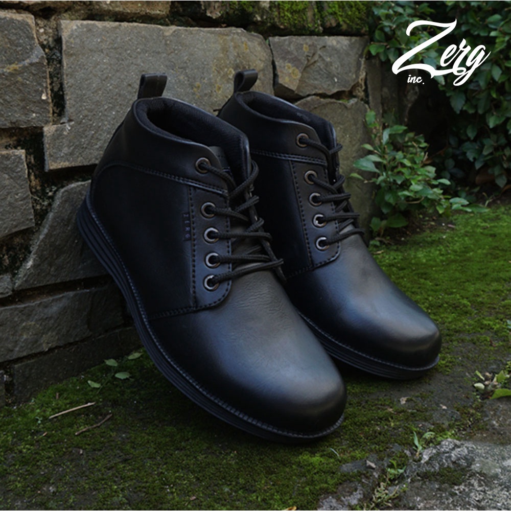 Sepatu Boots Pria Original Sintetic Leather Casual