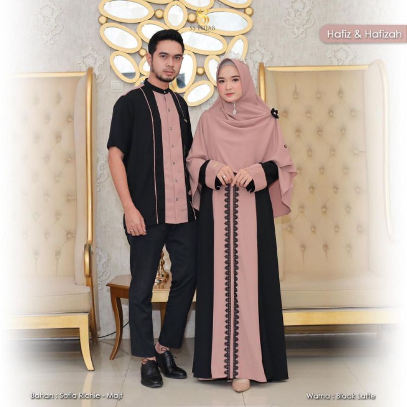 Couple Hafiz Hafidzah by SS Hijab (READY STOK)