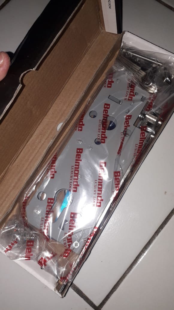 Handle Pintu Stainless Roket 2 Set+kunci