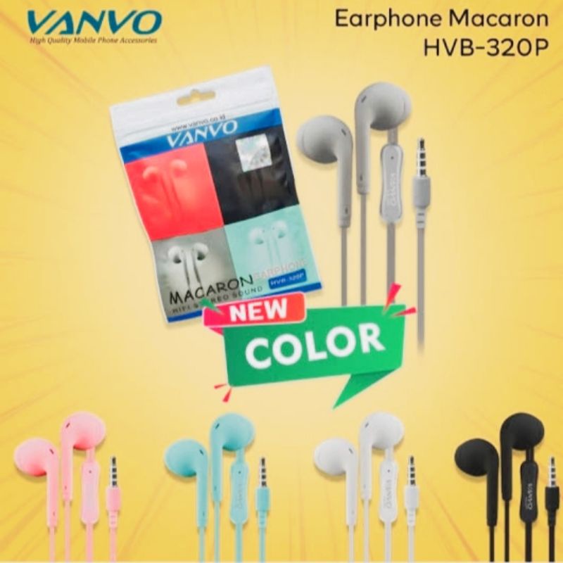 HF VANVO HVB-320P Macaron (SUARA JERNI)