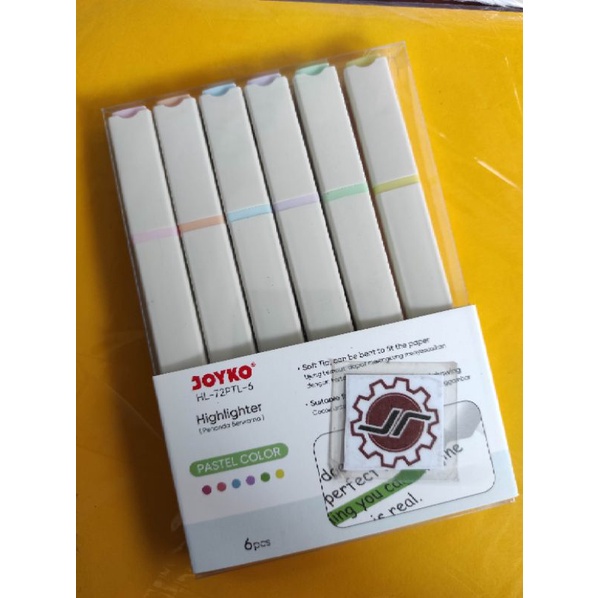 

Stabilo Highlighter Joyko HL-72PTL-6 (6 warna) per set