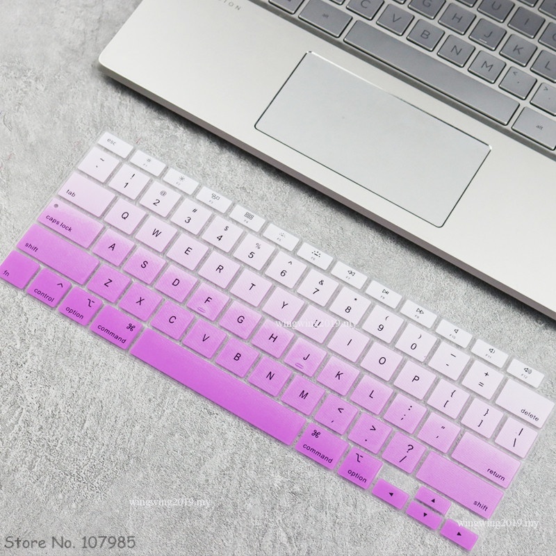 Skin Silikon Pelindung Keyboard Laptop MacBook Air 13 A2179 A2337 Touch ID 2020 Versi US