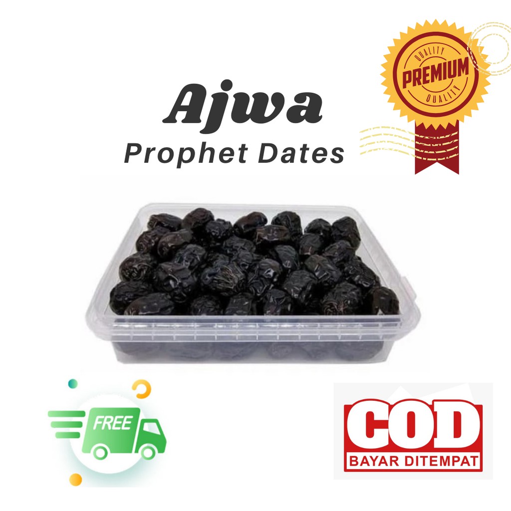 

KURMA AJWA ASLI MADINAH 500gr | KURMA NABI