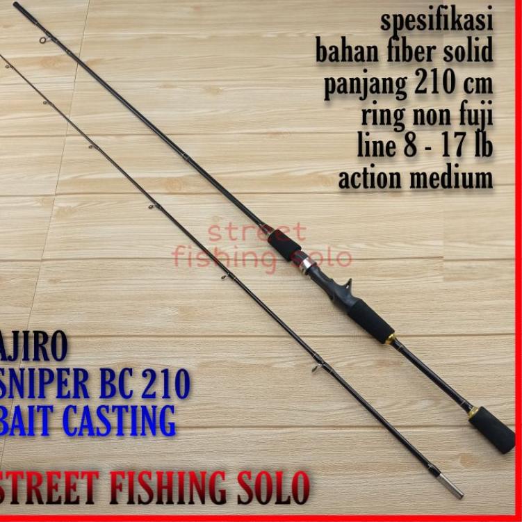 Lagi Tren.. JORAN AJIRO BC BAITCASTING SNIPER 210 CM COD