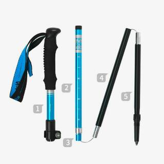 Jual Tongkat Hiking Pendaki Gunung Camping Outdoor Trekking Pole ST09 5