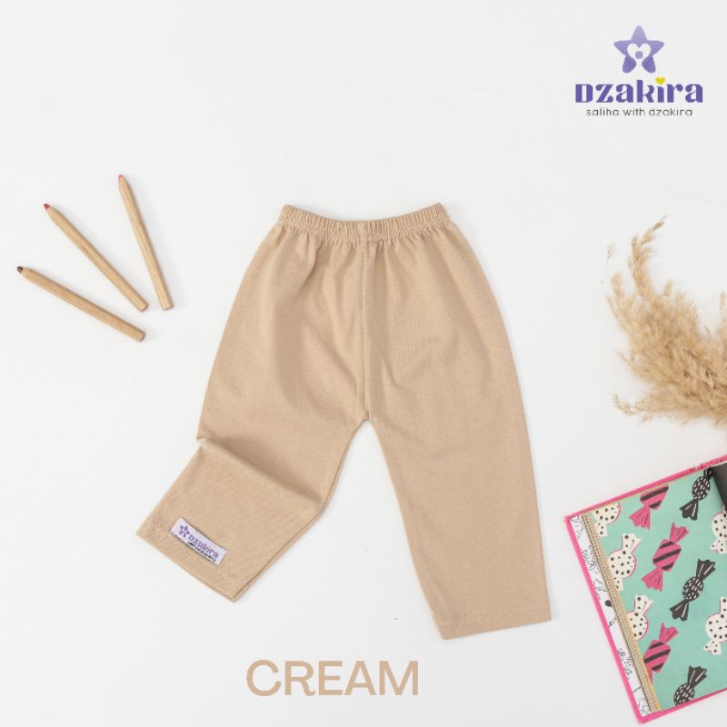 CELANA LEGGING BAYI 0-3Tahun cotton combad 24's ORIGINAL by DZAKIRA