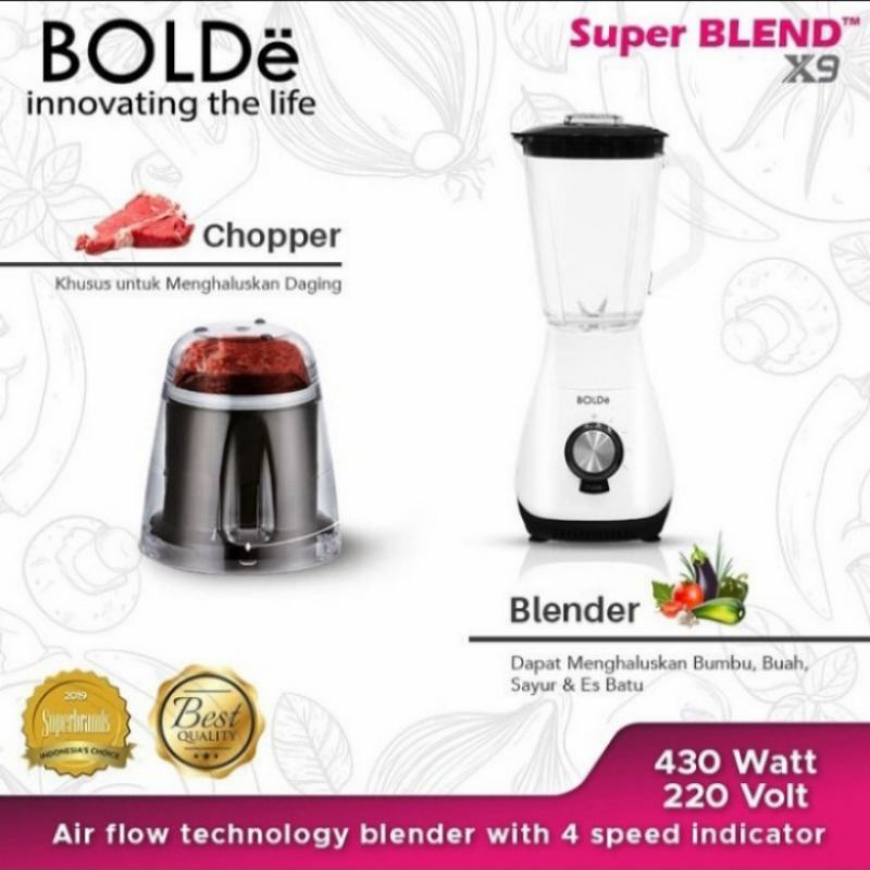 BOLDe Super Blend X9