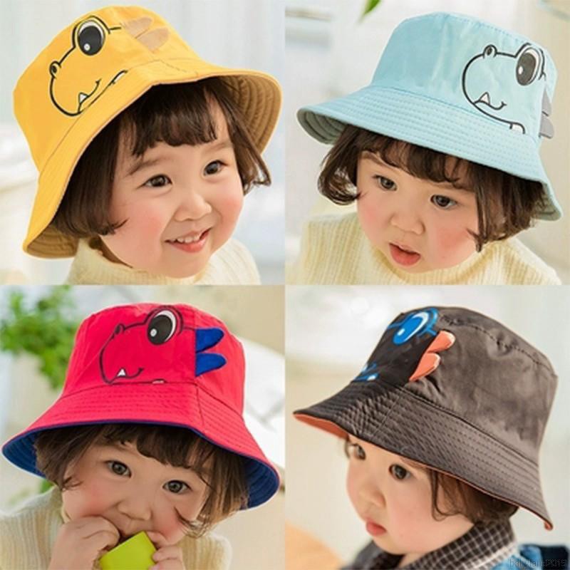 Dino Bucket Hat Anak Topi Mancing Korean Style