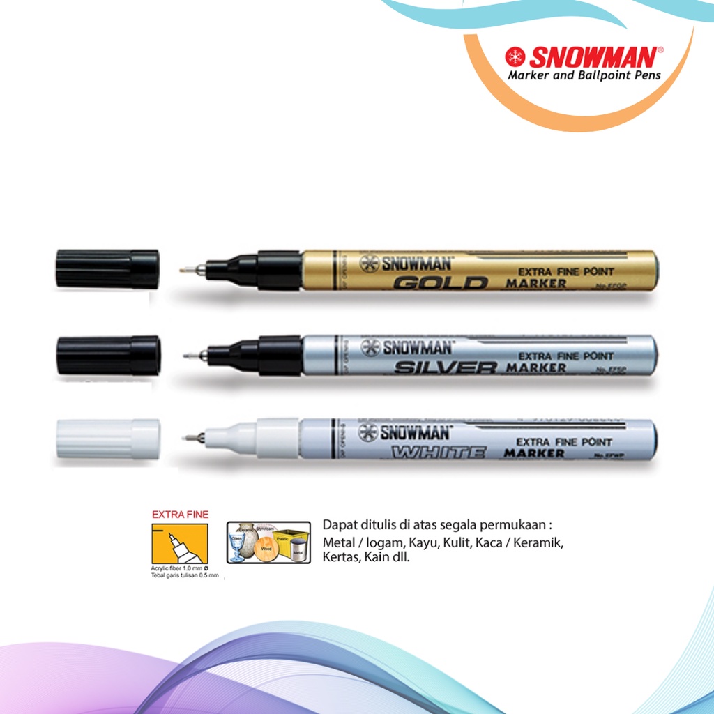 

PAINT MARKER / SPIDOL CAT SNOWMAN KECIL