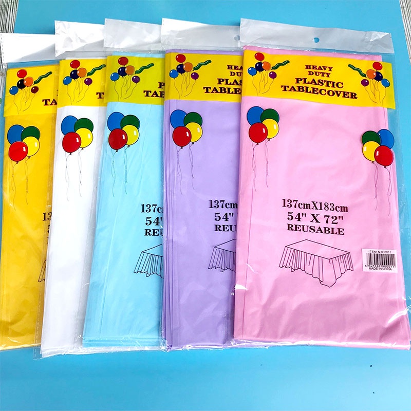 [✅READY STOCK] 137*183cm Taplak Meja Warna Murni Taplak Meja Sederhana Persegi Panjang Anti Panas  Penjualan Panas Mode