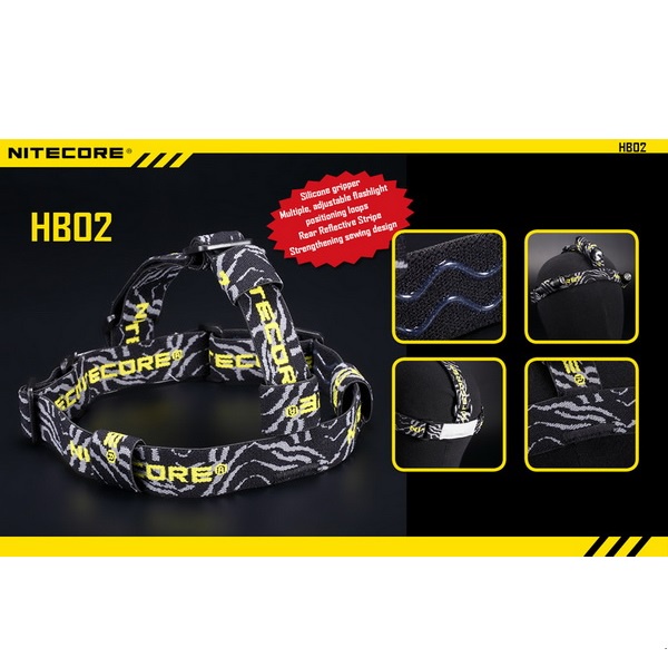 NITECORE Headband Senter LED - HB02 - Black