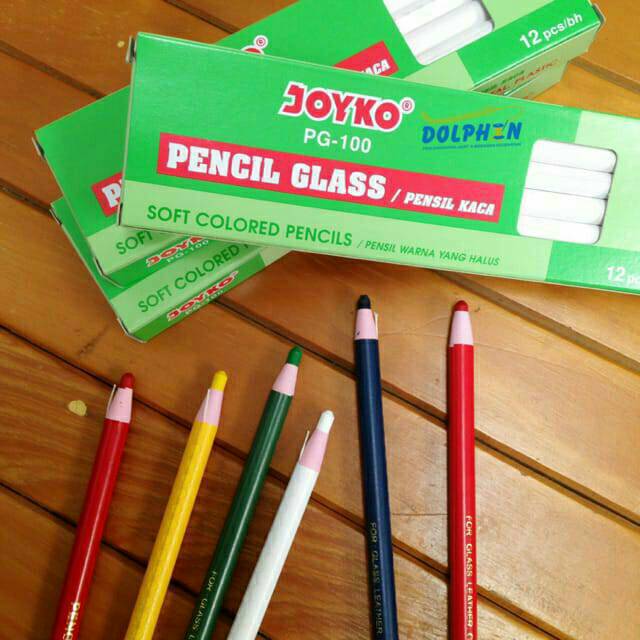 

Pensil kapur joyko warna hitam putih dll