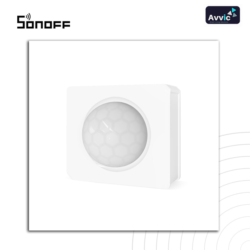 Sonoff  PIR3RF Smart Motion Sensor Sensor Gerak Wireless Smart Home IOT