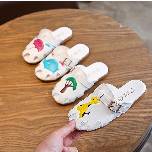 babyfit ZOETOPIA sepatu sendal tutup depan anak perempuan import zz-0619r