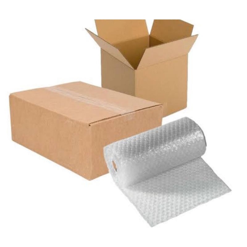 

Extra packing kardus dan bubblewrape