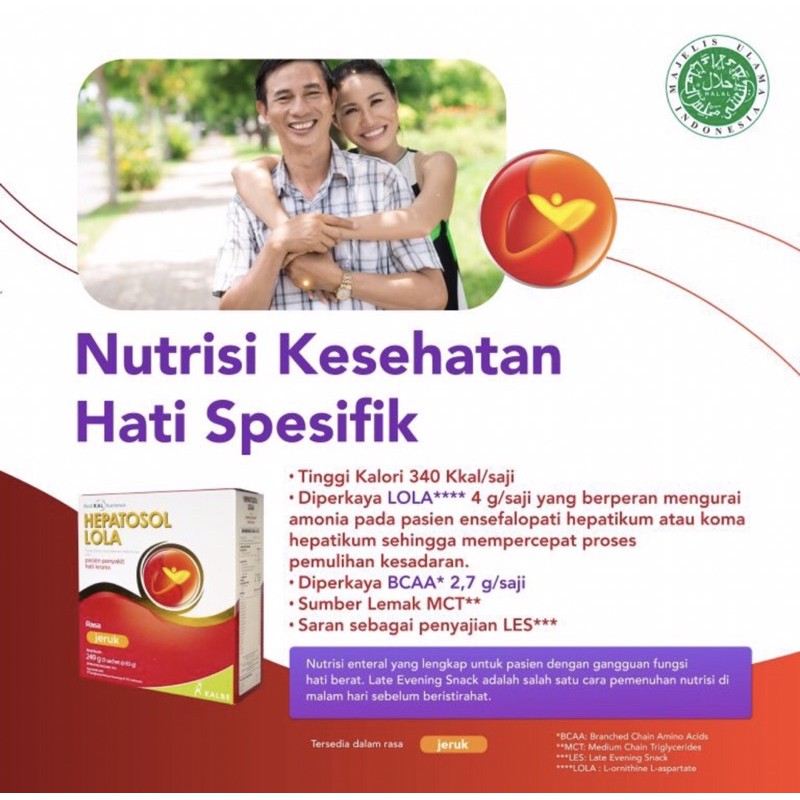 Hepatosol lola 249 gram ( susu nutrisi khusus hati/liver spesifik )