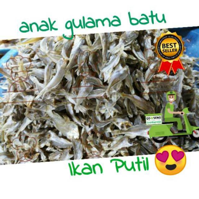 

Ikan Asin Putil/anak ikan gulama Medan