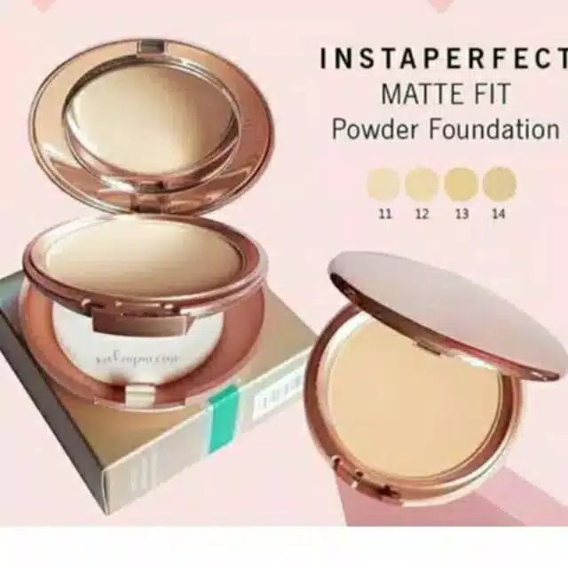 ❣️Rakkistore99❣️Wardah Instaperfect Matte Fit Powder Foundation 13g (100% Original)