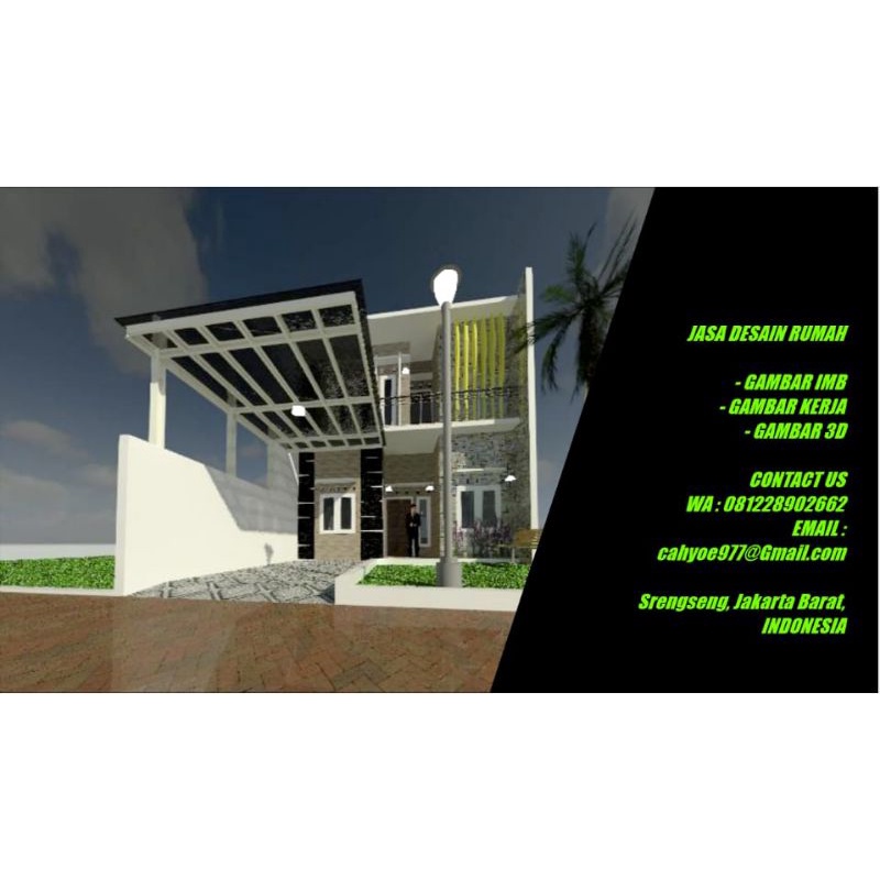 Jual Desain Rumah Murah 2D 3D | Shopee Indonesia