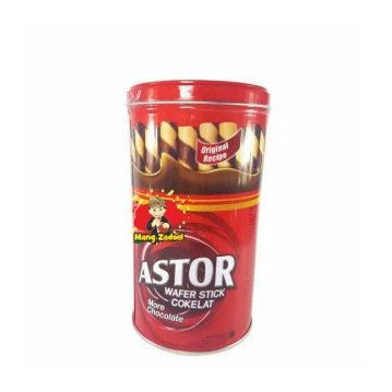 

Astor Kaleng Wafer Stick Cokelat - Netto 330 gram Legend Bos