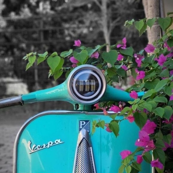 Lampu Daymaker Vespa Super 66 Ukuran Diameter 4.5 inch