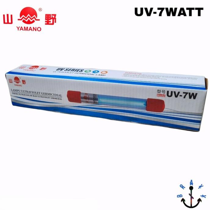 Lampu UV Aquarium Yamano 7 Watt Pembasmi Lumut