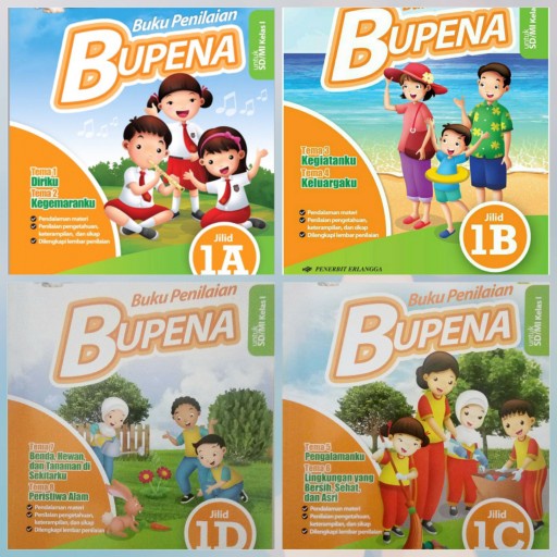 

❤BISA COD❤ Paket Bupena K13N SD kls 1