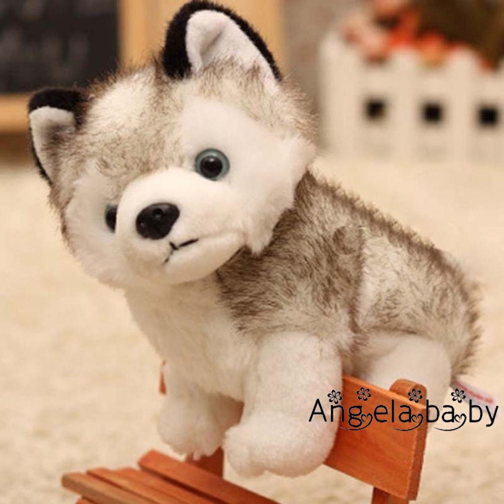 Iel Boneka Anjing Husky Lucu Ukuran 18cm Untuk Bayi Anak Shopee