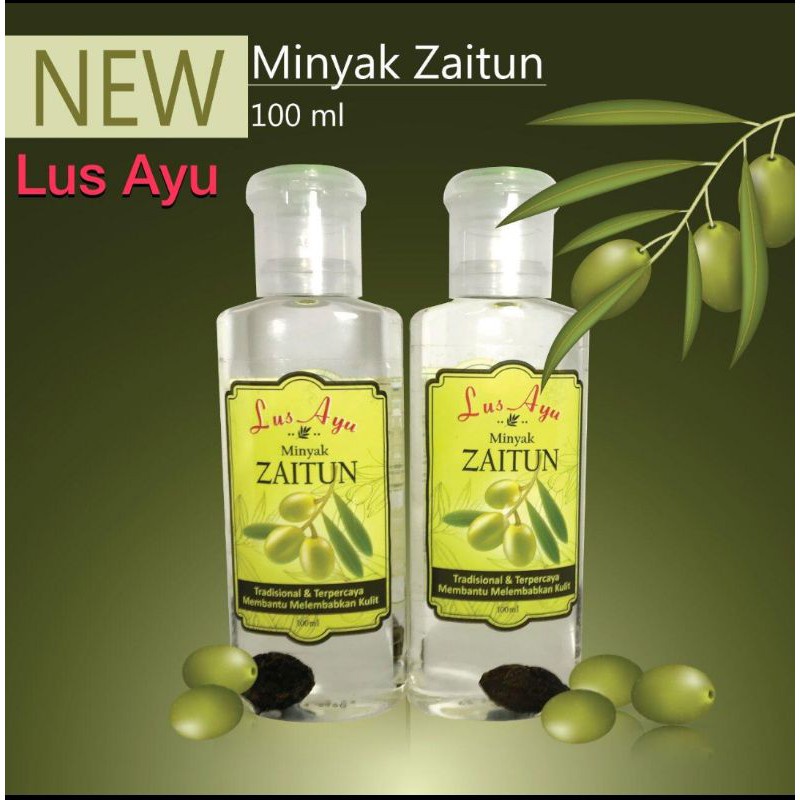 Lus Ayu Minyak Zaitun Olive Skin Oil 100 ml RUMAH CANTIK