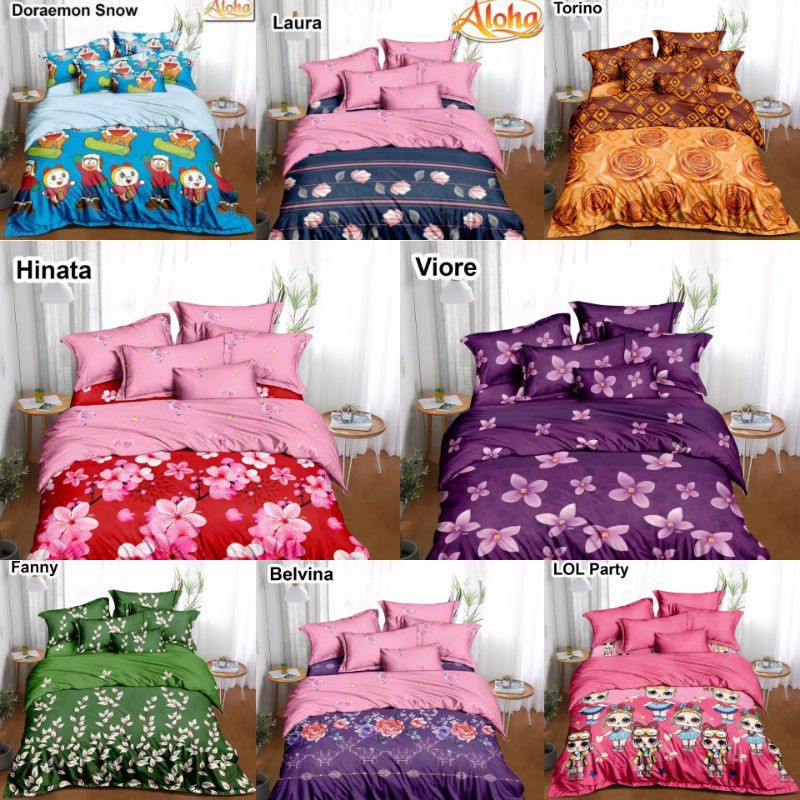 Bedcover Murah Merk Hawai My Love Grup King 180x200 Shopee Indonesia
